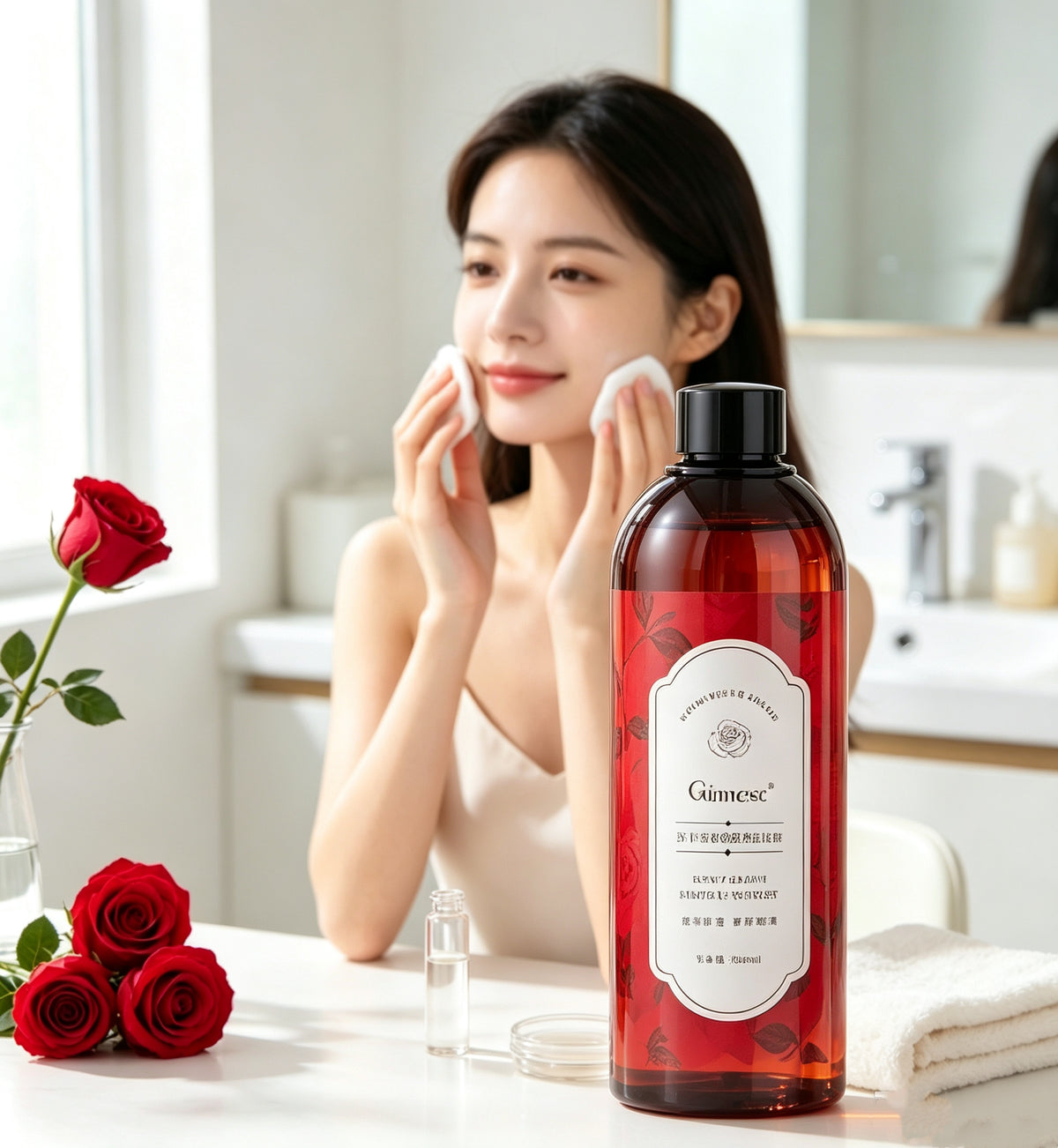 Pure Rose Water (Rose Hydrosol) – A Gentle Botanical Facial Mist & Toner