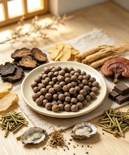 Brown Kidney & Vitality Wellness Chi Balls Energy