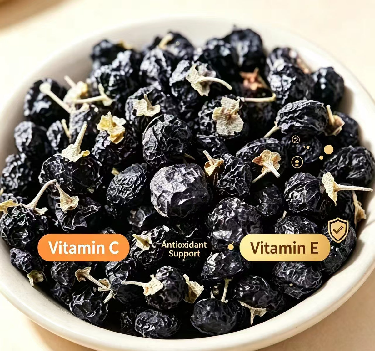 Black Goji Berry – Traditional Antioxidant-Rich Botanical Vitamin C & E