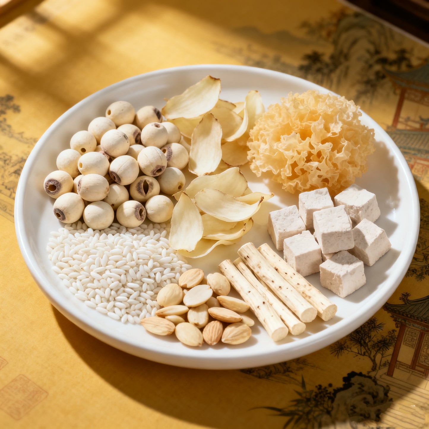 Seven White Food for Lungs & Skin