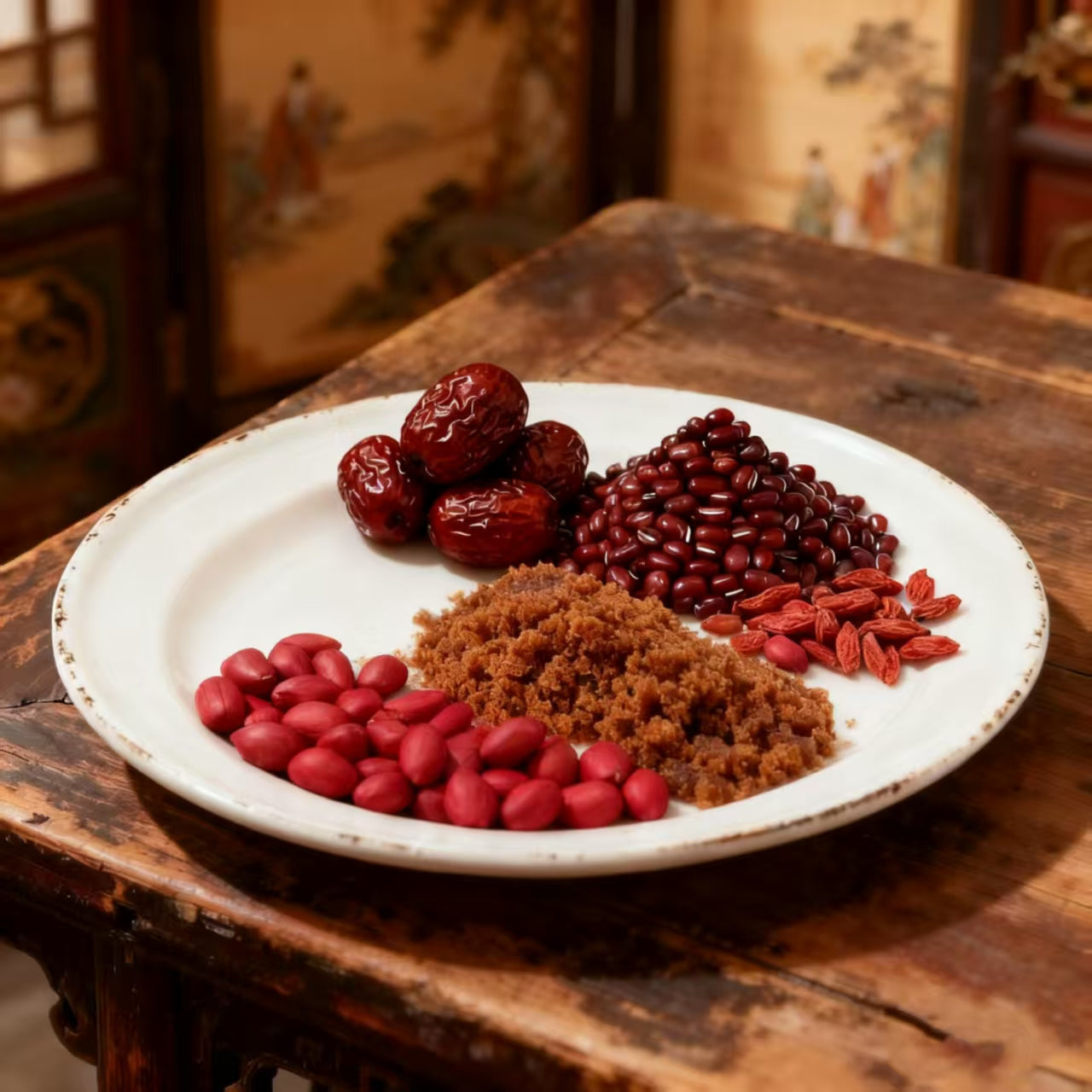 Five Red Food for More Blood Heart