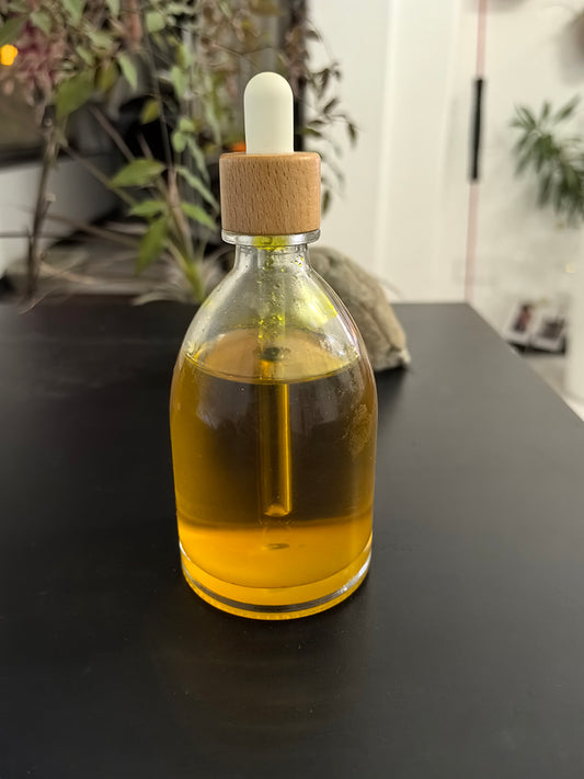 Spleen Stomach Massage Oil Handmade Herb